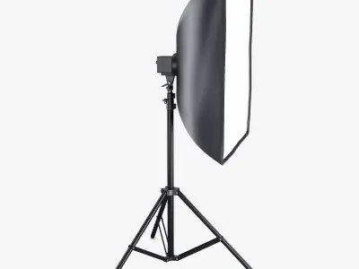 Studio Softbox Light M 1 3D model