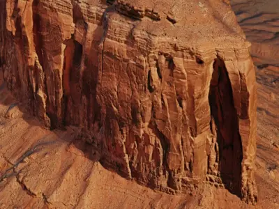 Monument Valley Merrick Butte 3D model