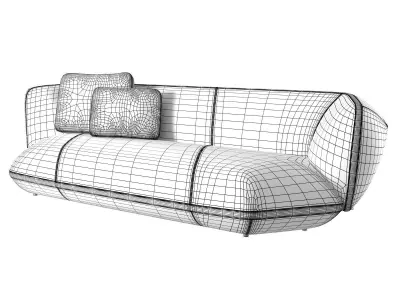 Floe Insel 01 2 Seater 3D model