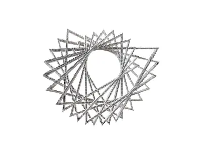 Abstract Shape v3 005 Low-poly 3D model