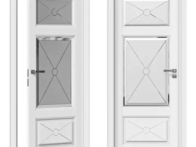 TOSCANA LITERA Interior door 6366 3D model