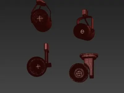 MR lamp 3D model