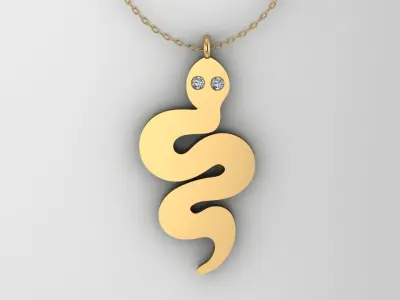 Pendant P069 3D Print Model 3D print model