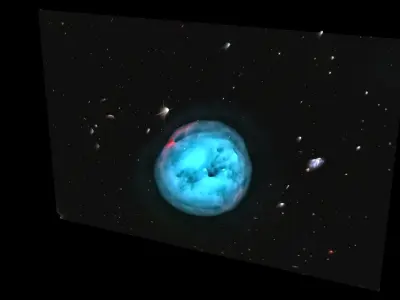 Owl Nebula 3D model