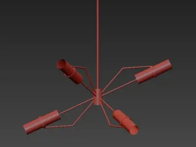 RAEF chandelier 3D model