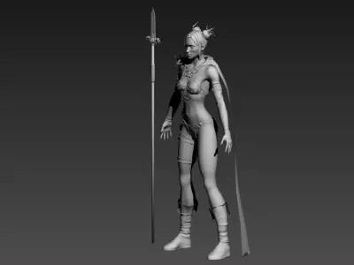 Enchantress of the Vale 22 3D model