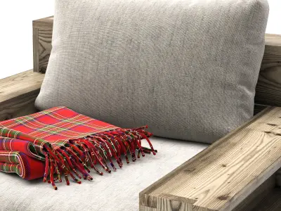 Garden Armchair 3D model