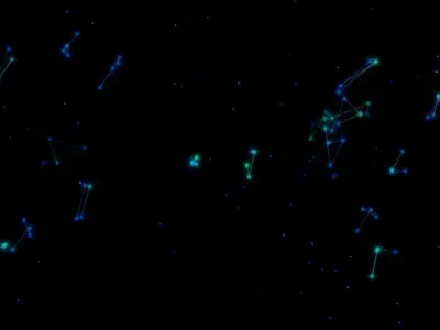 Unity VFX Graph - Sci-fi Particles Char and BG 3D model