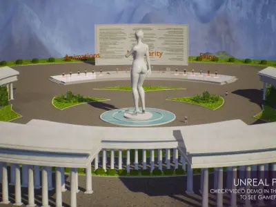 Streetwear Girl 1-10 - School Wear Girls Pack Game-Ready Low-poly 3D model