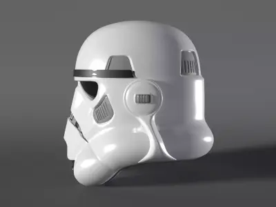 Stormtrooper Helmet - Star Wars 3D model