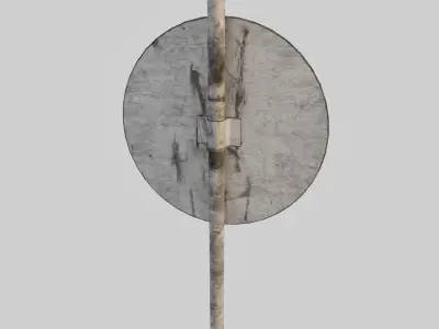 Hong Kong Stop Sign 3D model