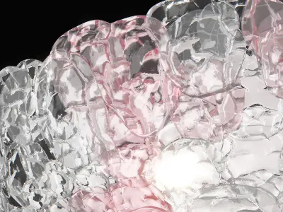 60407x Murano Lightstar Chandelier 3D model