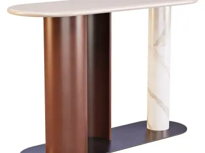Turri Nook - Console Table 3D model