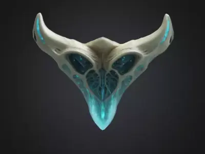 Alien Tooth 3D model