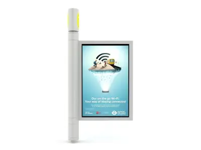 Digital Billboard 3D model