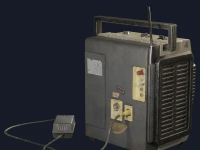 Retro Tv 3D model