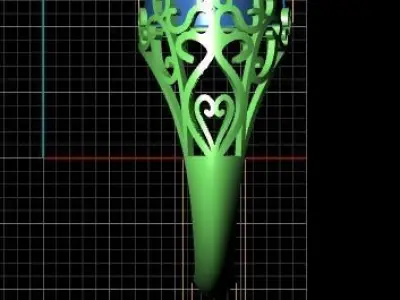 Turquoise Ring 3D print model
