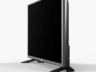 LG 32LH513U LED TV Low-poly 3D model