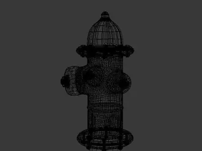 Firehydrant fire hydrant 3D model