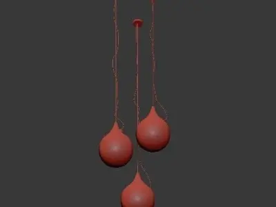 Mini Drop 2 xs 3 Pendant Light 3D model