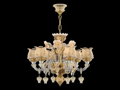 MD 89268-6 Osgona Chandelier 3D model