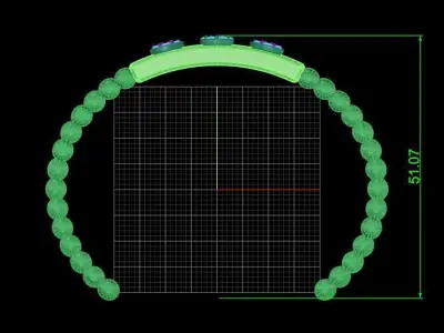 Bracelet 002 3D print model