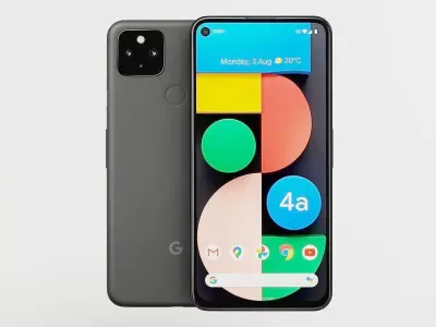 Google Pixel 4a 5G 3D model