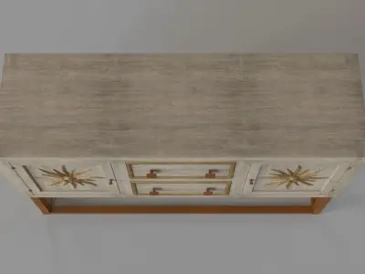 Augusta Sol Buffet Sand 3D model