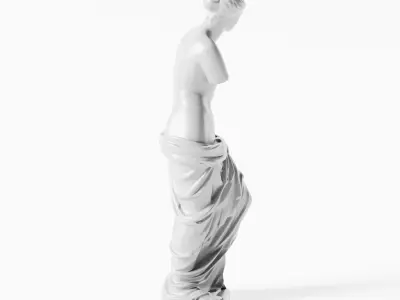 Venus de Milo Classical  Sculpture 3D model