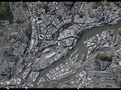 Gothenburg - Sweden 3D model