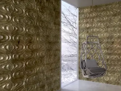 wall panel 045 AM147 3D model