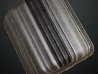 Sci-Fi Hose PBR Seamless Texture