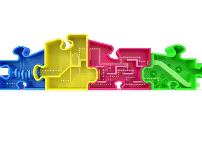 Playground Low-poly 3D model