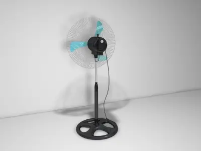 Floor Standing Fan 3D model