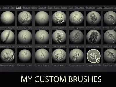 Dimension of Infection -- The Ultimate ZBrush Pack 3D model