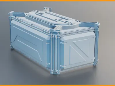 22 Industrial and Military Prop Collection 3D model