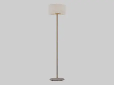 Floor lamp base model Low-poly 3D model
