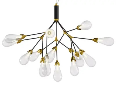 Aiwen Chandelier Low-poly 3D model