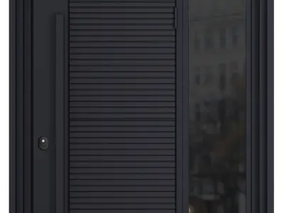 Entrance door set142 3D model