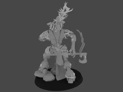 Wraith Bone Construct 3D print model