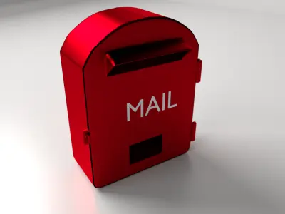 Mailbox mail box 3D model
