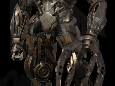 Transformers Scourge ROTB 3D model