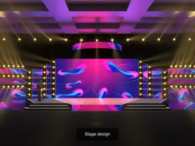 Stage Designs  3D Model Pack