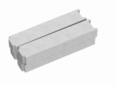 Concrete Blocks 3D model buy