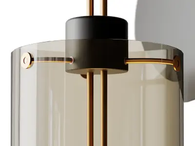 Century LED Wall Sconce by PageOne Lighting 3D model