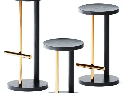 Spot Stools by Herman Miller 3D model