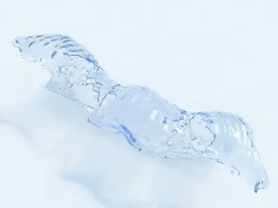 15 Wave Collection 3D model