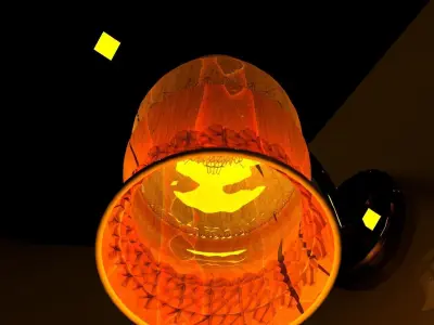 Modern Wall Light 3D model