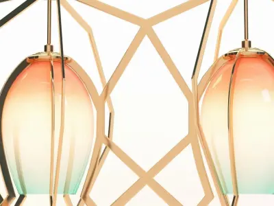 Bec Brittain Twin Vise Pendant 3D model