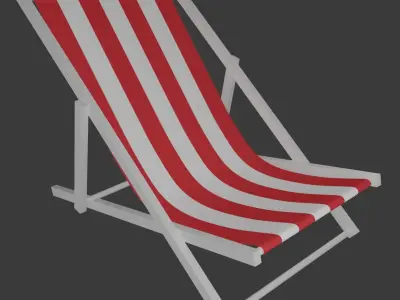 Beach Chair 3D model